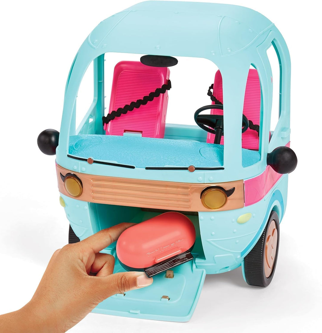 L.O.L. Surprise OMG Glam N’ Go Camper Playset with 50+ Surprises and 360° Play, Fully Furnished with