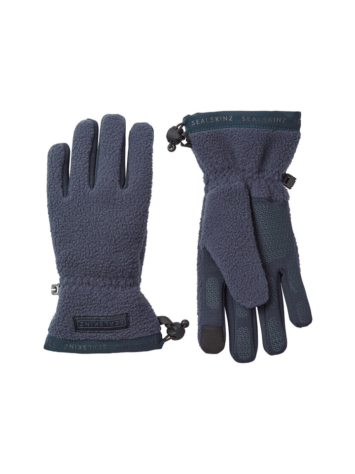 SealSkinz Unisex Hoveton Wasserdichter Sherpa-Fleece Winter-Handschuhe Grösse S Marineblau, Grösse S