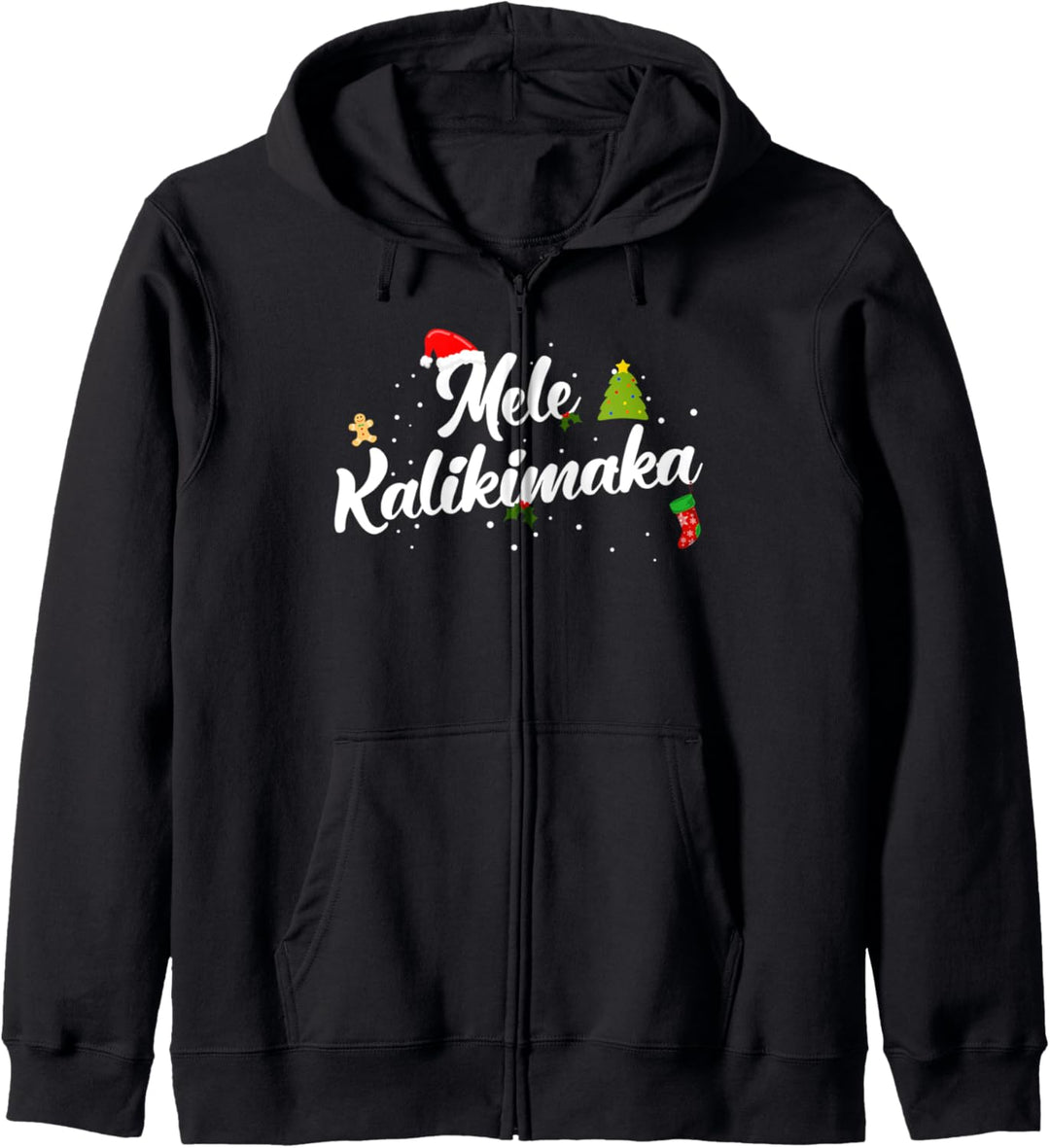 Mele Kalikimaka Hawaiianische Weihnachten Kapuzenjacke