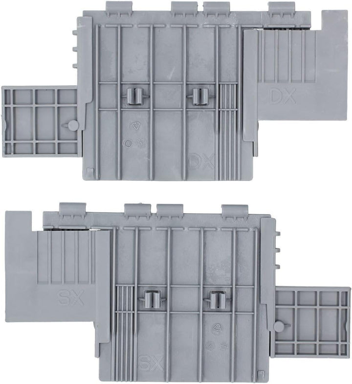 easyPART Kompatibel/Ersatz für smeg 690075070 Höhenverstellung Set für Oberkorb 698290731 in Geschir