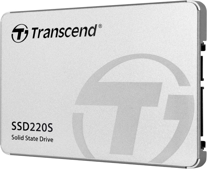 Transcend 480GB SATA III 6Gb/s SSD220S 2.5” SSD TS480GSSD220S 480GB Standardverpackung, 480GB Standa