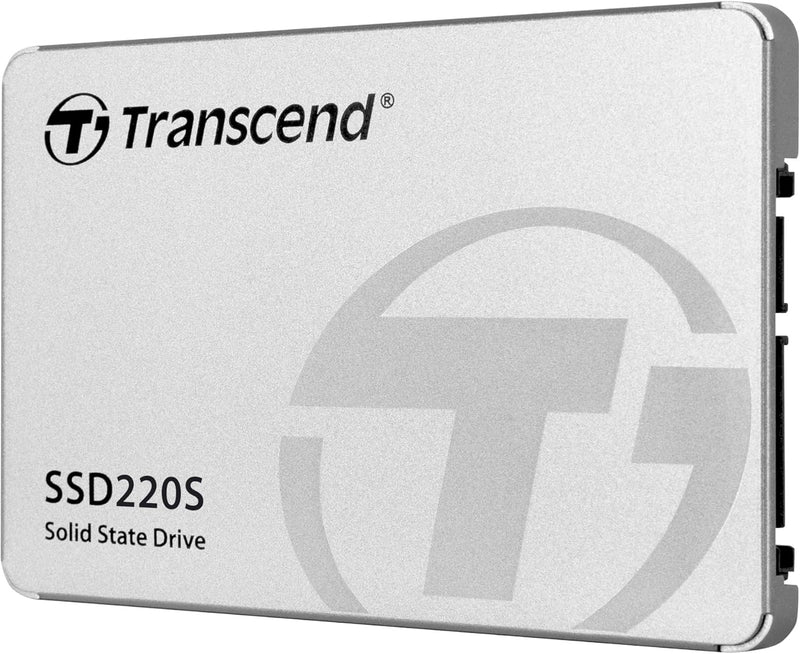 Transcend 480GB SATA III 6Gb/s SSD220S 2.5” SSD TS480GSSD220S 480GB Standardverpackung, 480GB Standa