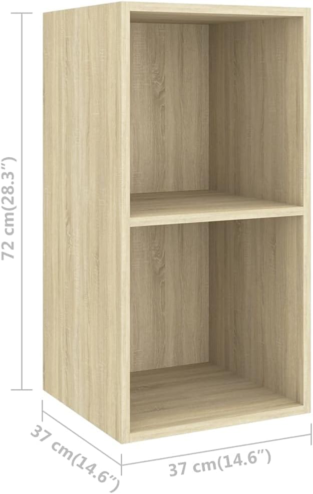 vidaXL TV Wandschrank Hängeschrank TV Möbel Schrank Fernsehtisch Fernsehschrank HiFi-Schrank mit 2 F