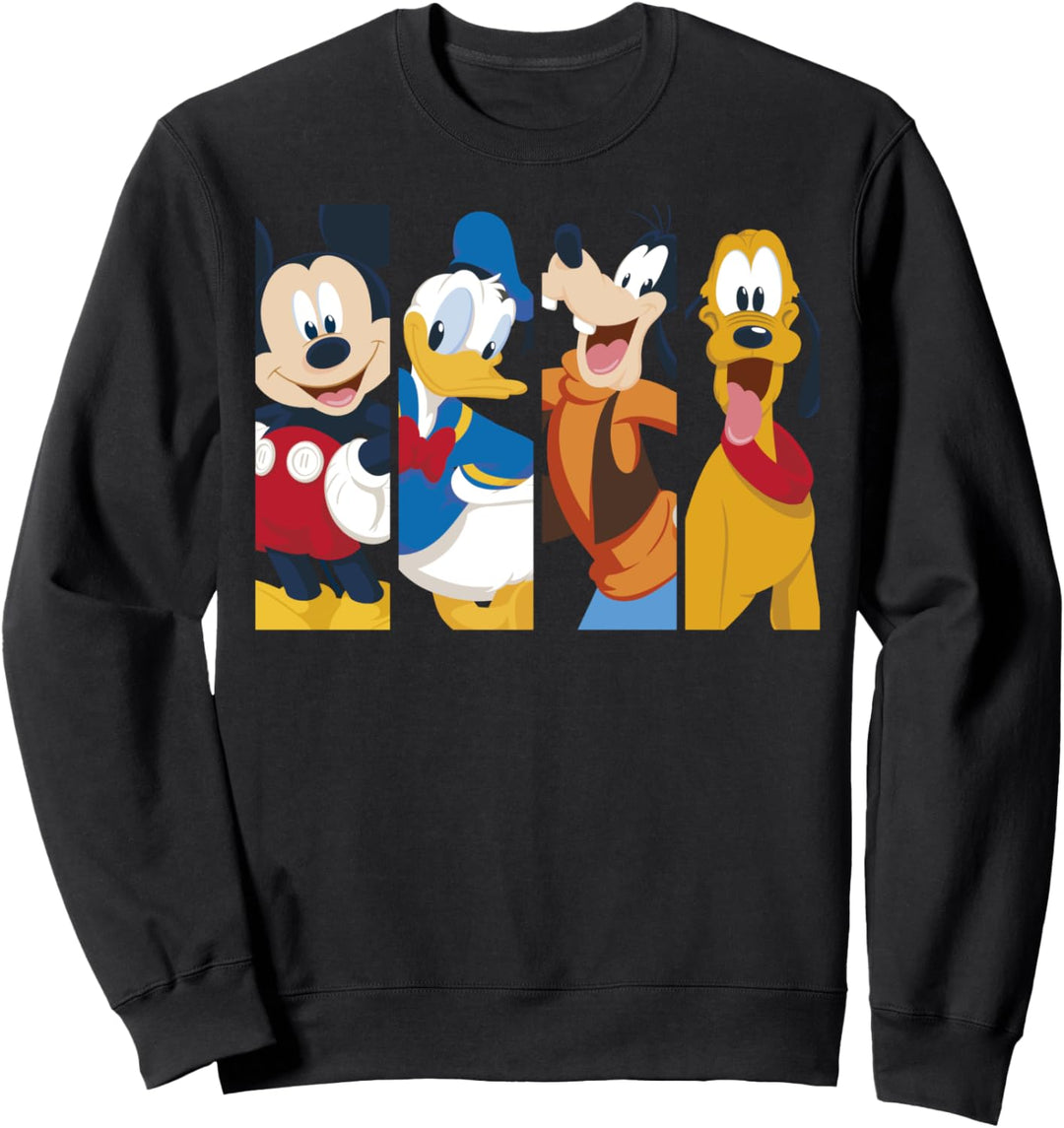 Disney Mickey And Friends Happy Panels Sweatshirt
