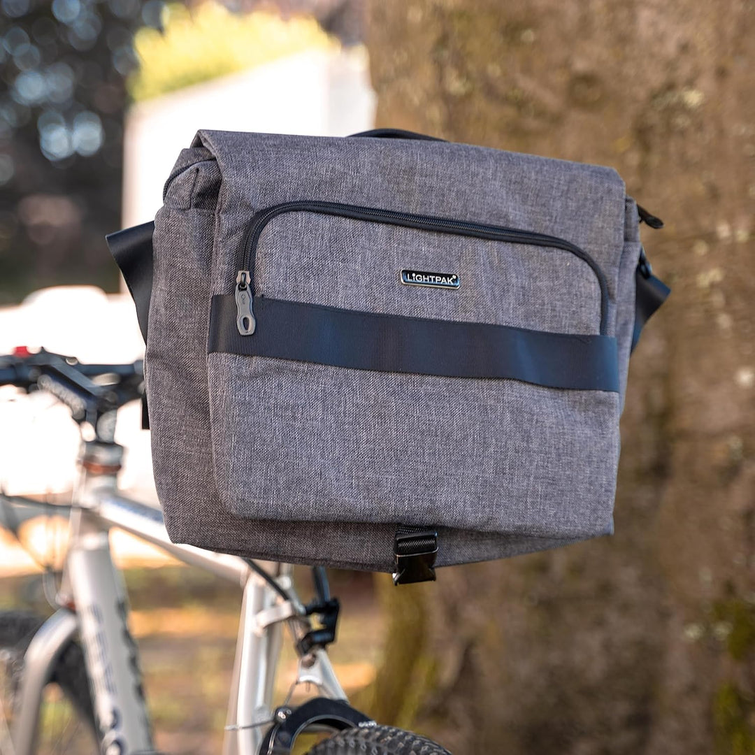 fixbag FB1346165 - Fahrrad-Umhängetasche mit Klickfix Adapterplatte + Extender Adapter fürs Fahrrad,