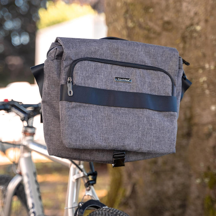 fixbag FB1346165 - Fahrrad-Umhängetasche mit Klickfix Adapterplatte + Extender Adapter fürs Fahrrad,