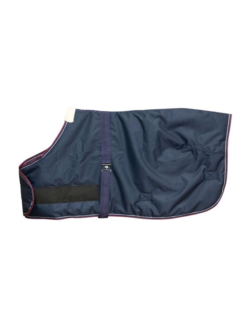 EQUITHÈME „TYREX 1200 D“ Fohlendecke, Grösse S - 65 cm, marineblau/bordeauxrot