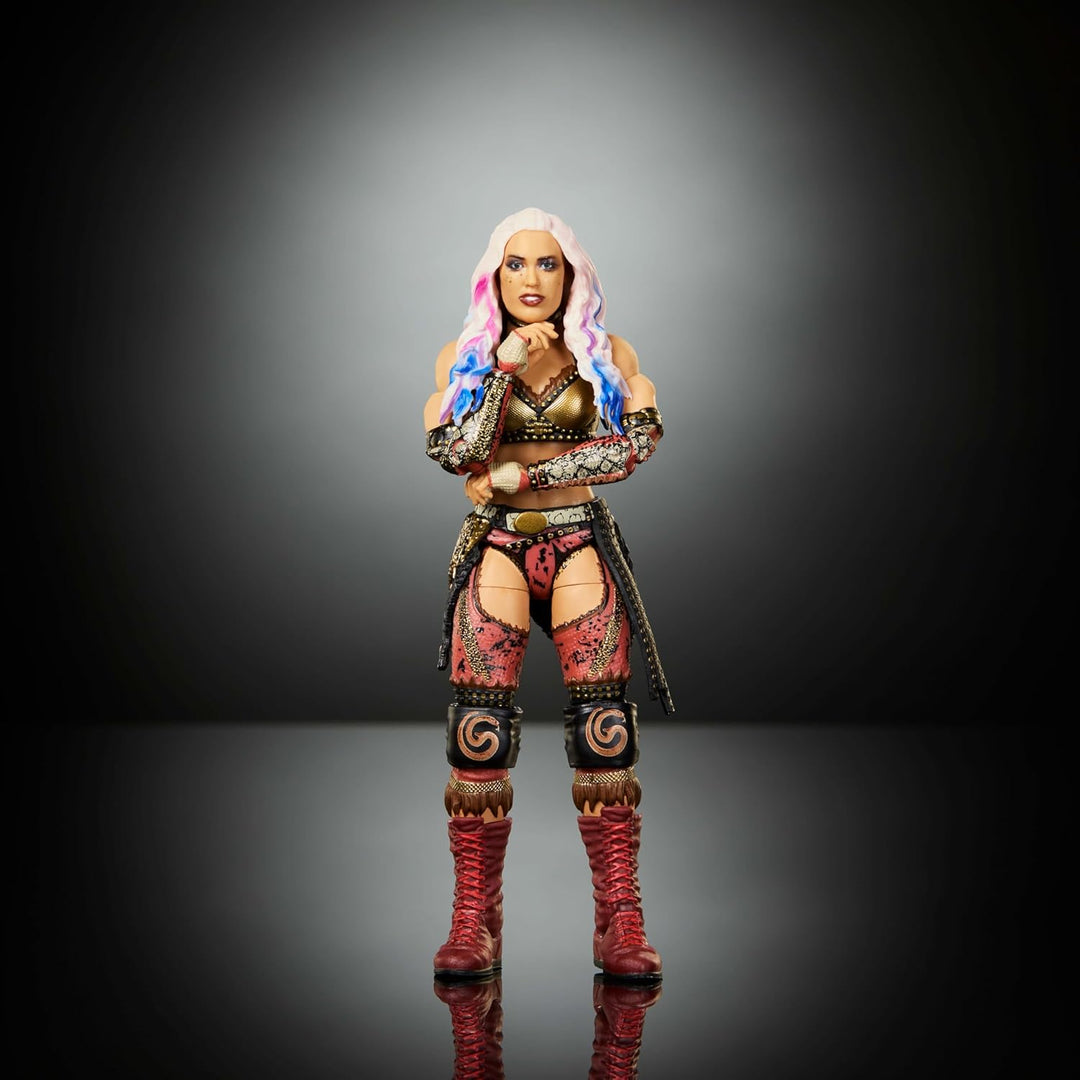 Mattel WWE Elite Actionfigur & Zubehör, Serie #125 Set, 15,2 cm grosses Sammlerstück Giulia mit 25 G