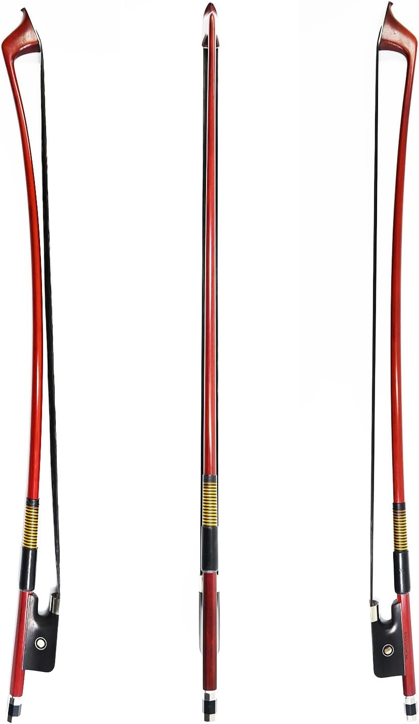 New voller Grösse schwarz Rosshaar Bass Schleife Warmer Klang French. Art Nr. 310bfb 4/4 Schwarzhaar