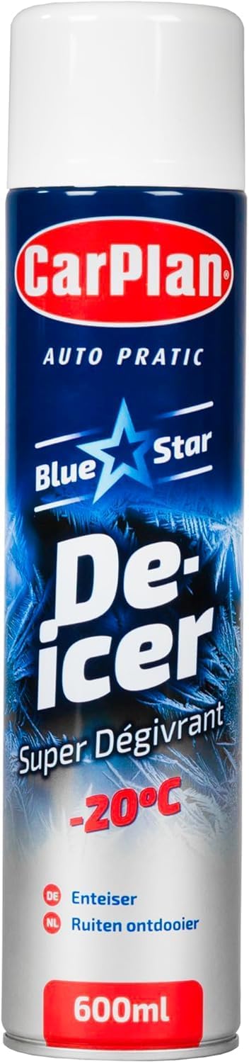 Trigger Enteiser CarPlan, Blue Star Enteisungs-Aerosol, 600 ml (Packung mit 12 Stück) Pack of 12 Aer