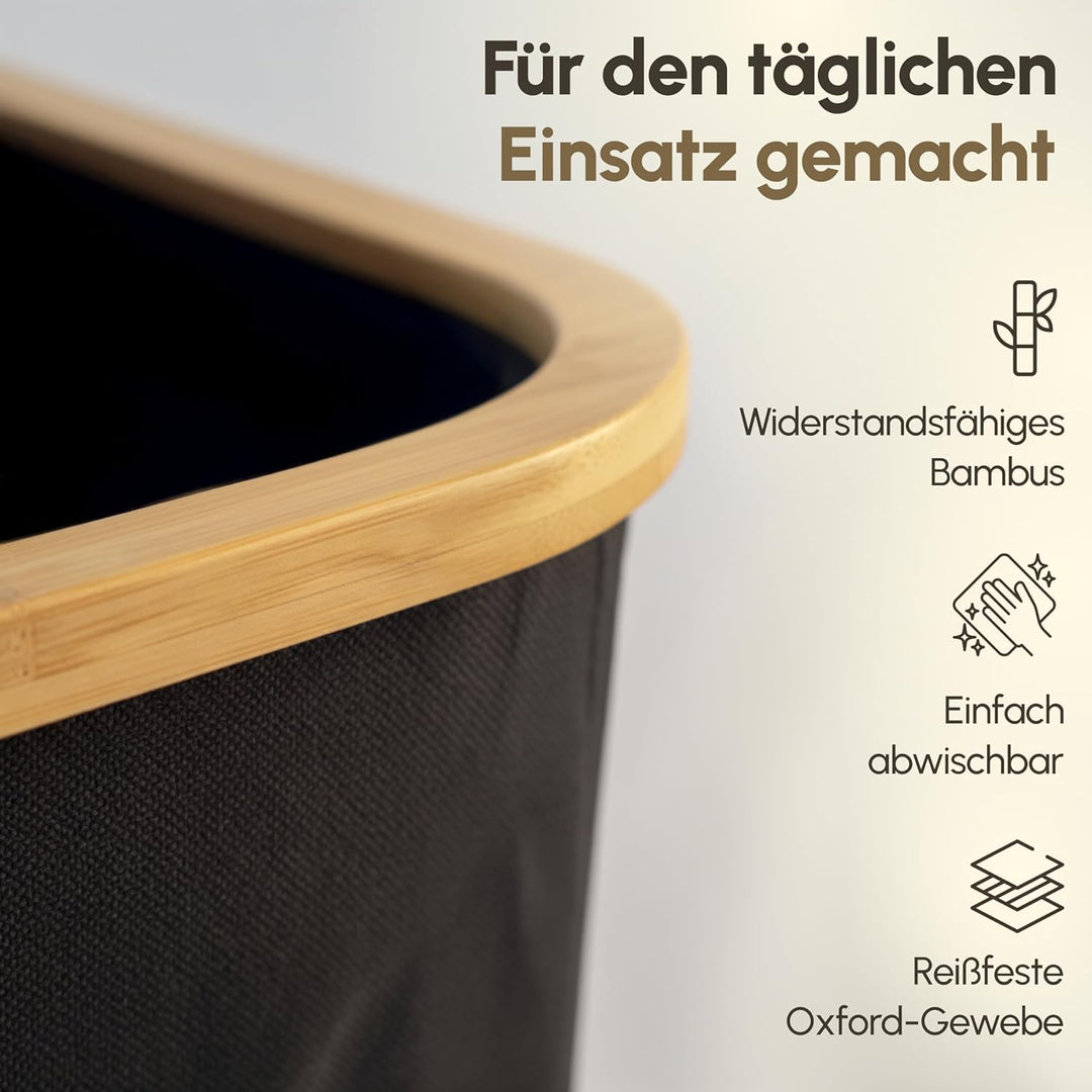 Gelber Sack Ständer 110L-Gelber Sack Mülleimer & Müllsackständer für gelbe Säcke - Premium Müllständ