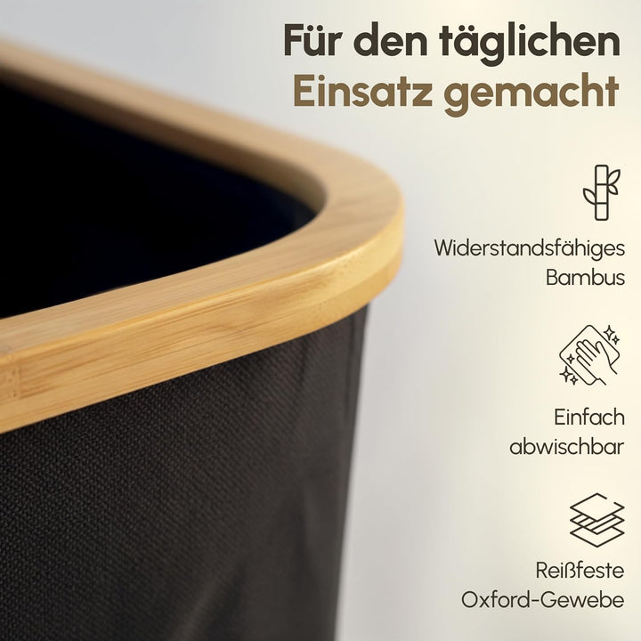 Gelber Sack Ständer 110L-Gelber Sack Mülleimer & Müllsackständer für gelbe Säcke - Premium Müllständ