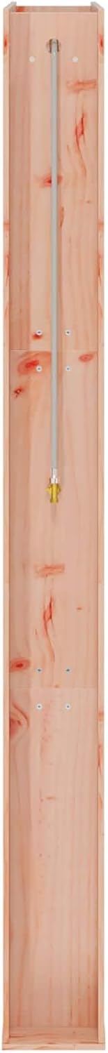 Festnight Gartendusche Holz 137x23x226 cm Aussendusche Outdoor Dusche Garten Aussendusche Pool Outdo
