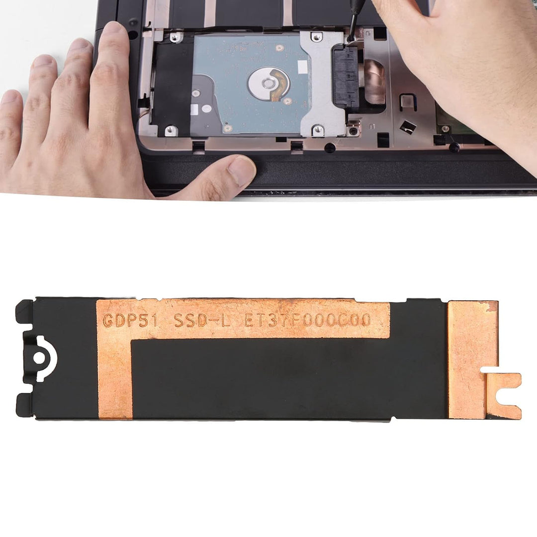 Kühlkörper für Nvme M.2 NGFF SSD, für XPS 15 9500 9510 9520 Precision 5550 5560 Linke SSD, SSD Kühlk