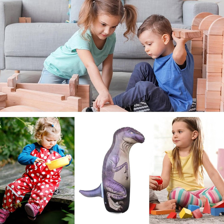 Dinosaur Boxsack Box Training Aufblasbar Spielzeug | 94 cm Kinder Boxsack mit Sofortiger Rückfederun