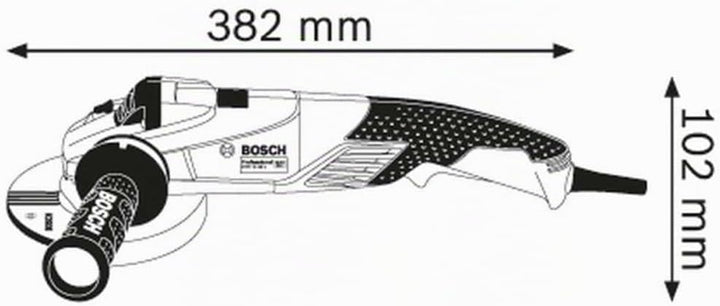 Bosch Professional Winkelschleifer GWS 18-125 SL (1800 Watt, Scheiben-Ø: 125 mm, Leerlaufdrehzahl: 2
