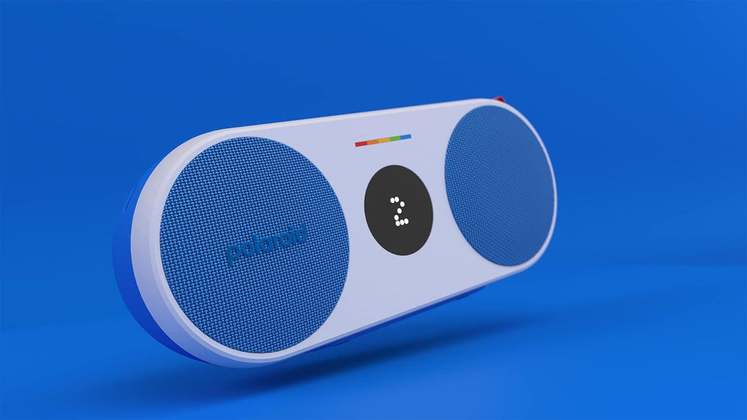 Polaroid P2 - Powerful Portable Wireless Bluetooth Speaker Rechargeable with Dual Stereo Pairing - B