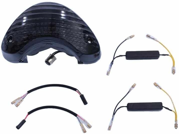 aVDB-moto LED Bremslicht/Rücklicht kompatibel mit SUZUKI SV 650 S SV650S 1999-2002 Plug & Play mit i