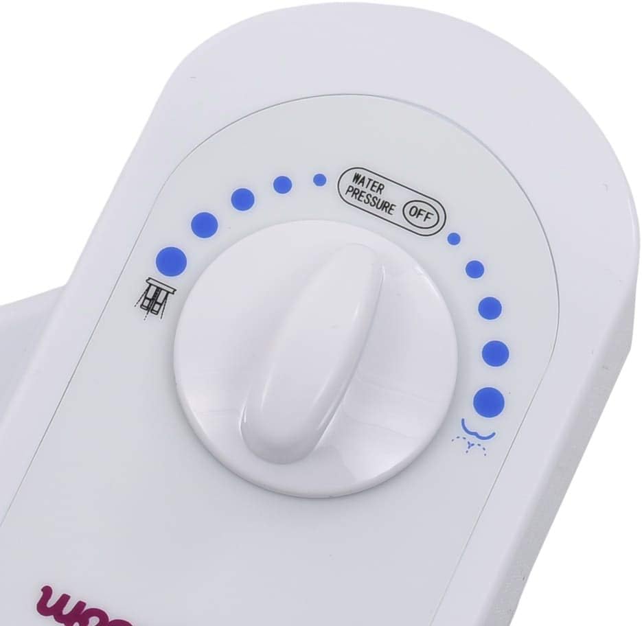 Tidyard Toilettensitz-Aufsatz Bidet-Aufsatz für Toilettensitz Einzeldüse,Bidet-Sprühgerät Mit selbst