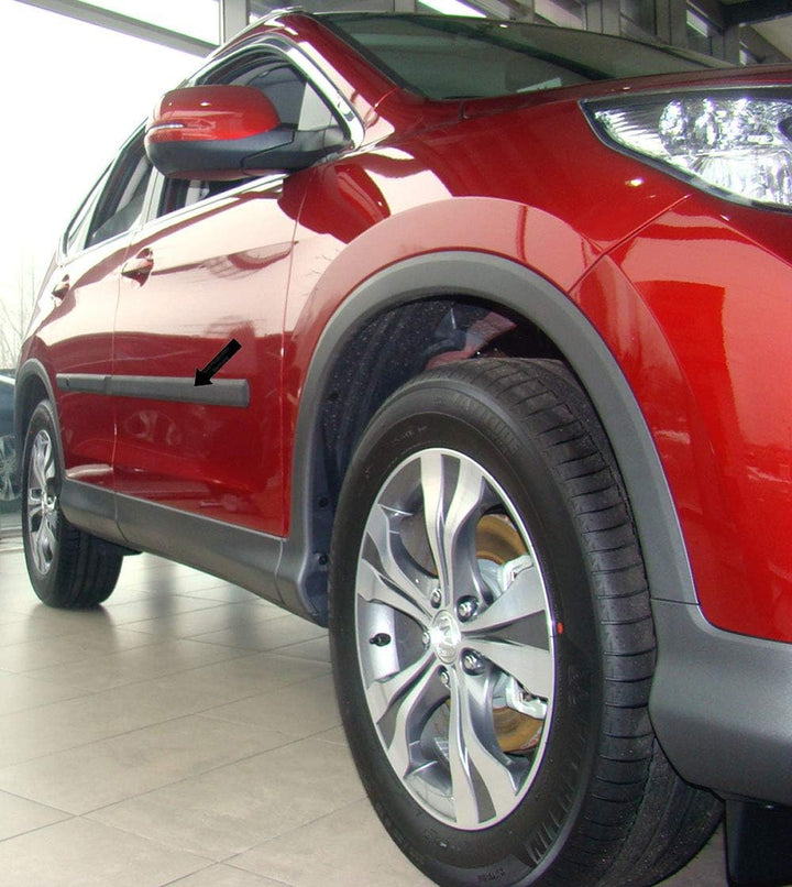 Seitenschutzleisten schwarz passend für Honda CR-V IV SUV 4. Generation ab Baujahr 09.2012- F4 (3700