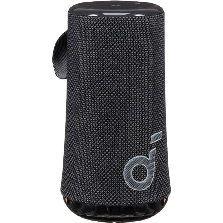 soundcore Glow Mobiler Lautsprecher mit 30W 360° Rundum-Sound, Synchronisierte Lichtstrahlen, 18h Wi