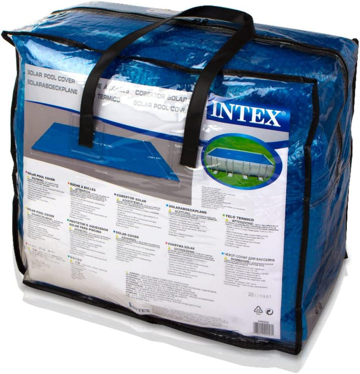 Intex Solar Cover Pool - Solarabdeckplane - 549 x 274 cm - Für Rectangular Frame Pool 538 x 253 cm,
