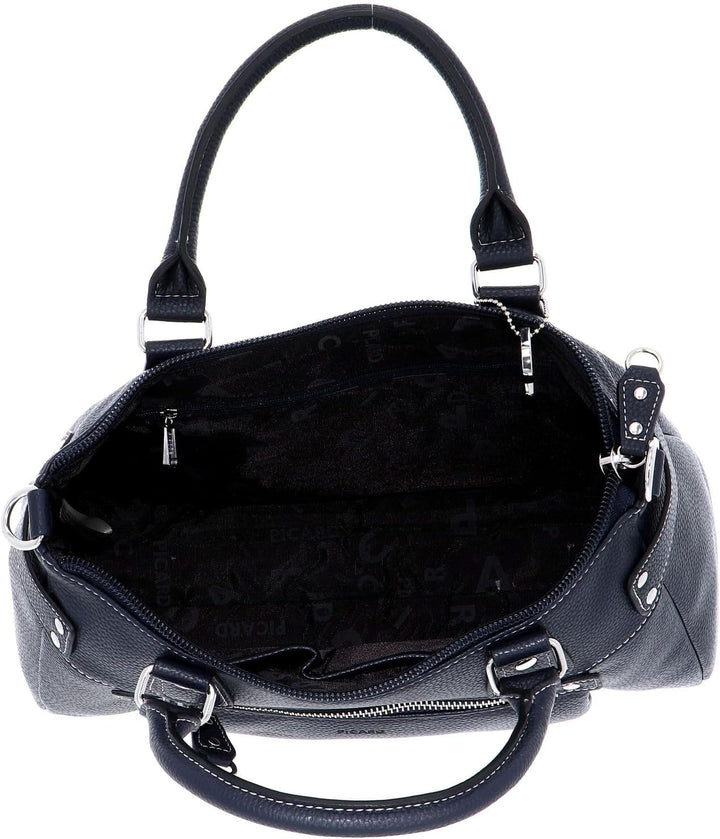 Picard Synthetik Shopper Loire Weiblich Alltag Breite 21 cm Höhe 0,5 cm Länge 34 cm Blau (Ozean), Bl