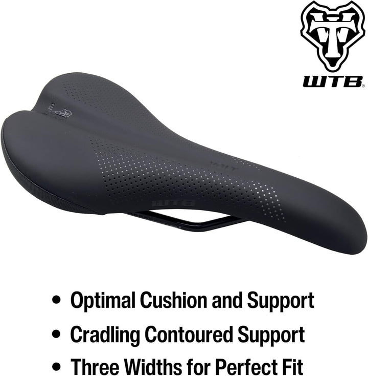 WTB Volt schmaler Cromoly Sattel schwarz (W065-0583) Narrow Cromoly / Schwarz, Narrow Cromoly / Schw