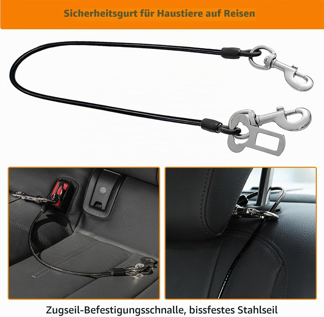 Hundeleine 8m Bissfeste, 227 * 139.5 * 53mm Einziehbare Hundeleine, Rollleine Hund, Robuste Rolllein