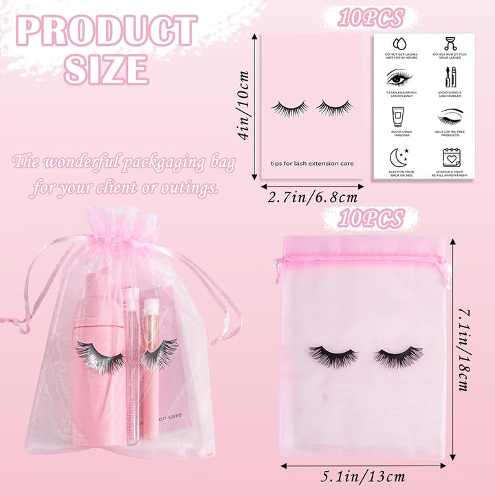 50PCS Lash Shampoo Flaschen Bürsten Set, leere Pumpflasche, Reinigungsbürste, Wimpernverlängerungsro