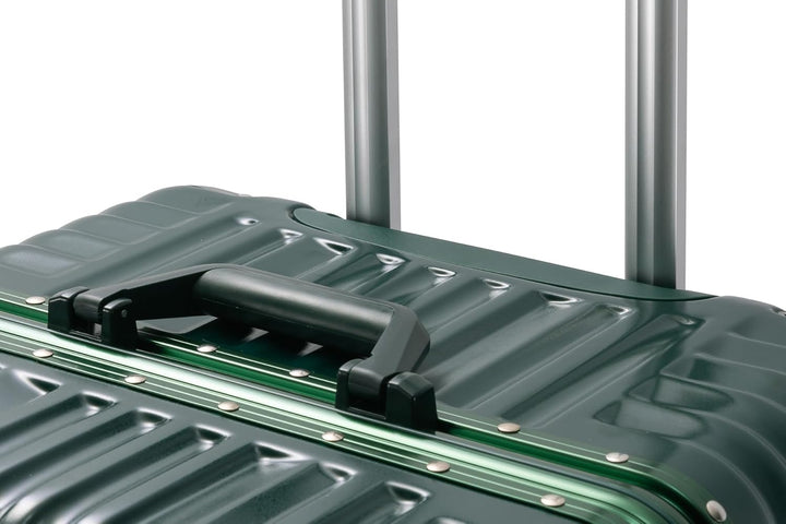 Travelhouse London Koffer Sport grün - XL Alu Rahmen Polykarbonat Hartschale · Trolley Reisekoffer R