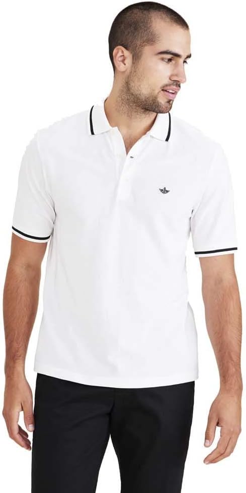 Dockers Herren Original Polo T-Shirt S Lucent White, S Lucent White