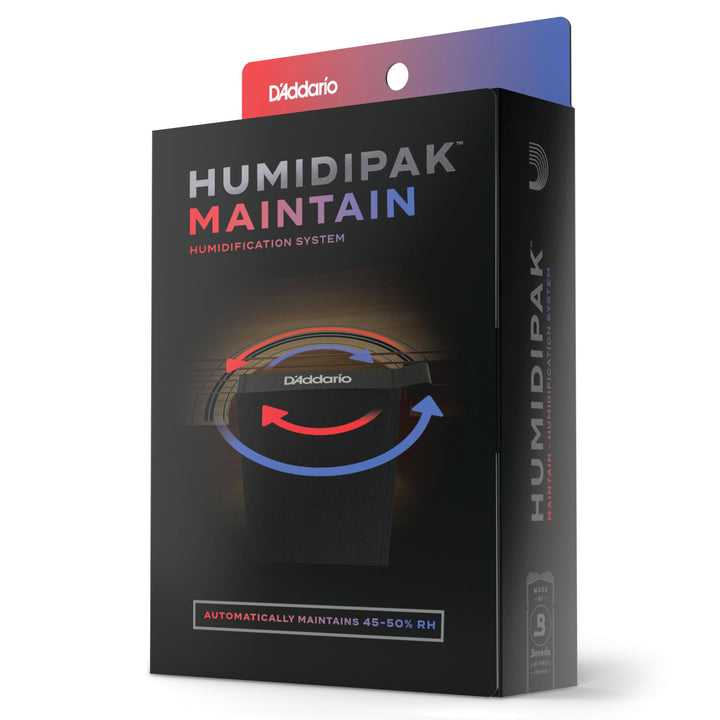 D'Addario Gitarre Luftbefeuchter - Guitar Humidifier - Humidipak Pflegeset - Automatisches Luftfeuch