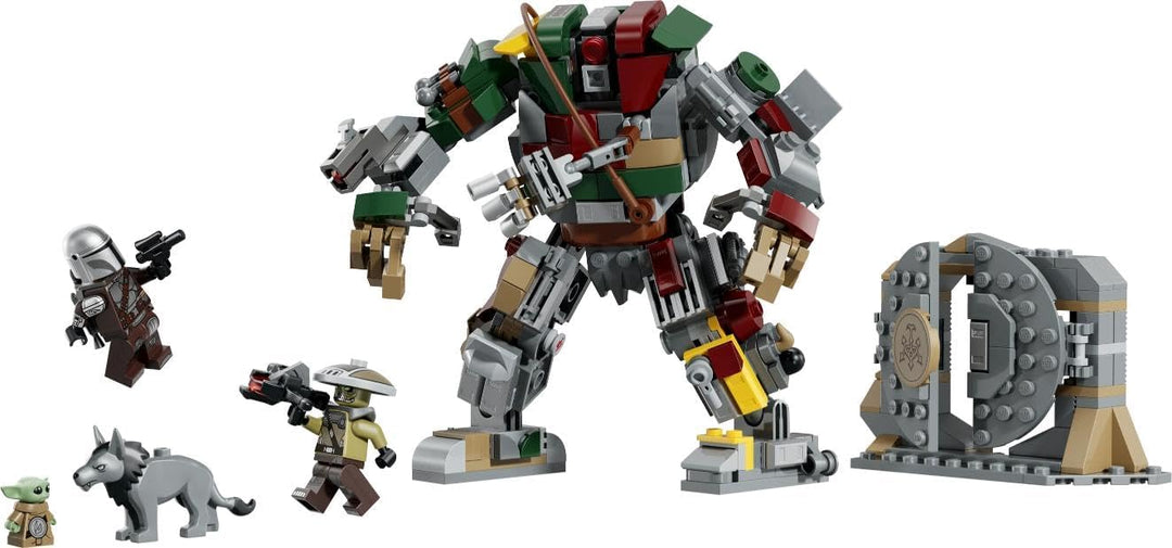 LEGO Star Wars 75451 Showdown mit dem Wächterdroiden am Huttenpalast Spielzeug - The Mandalorian and