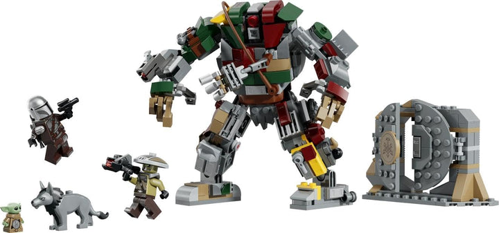 LEGO Star Wars 75451 Showdown mit dem Wächterdroiden am Huttenpalast Spielzeug - The Mandalorian and