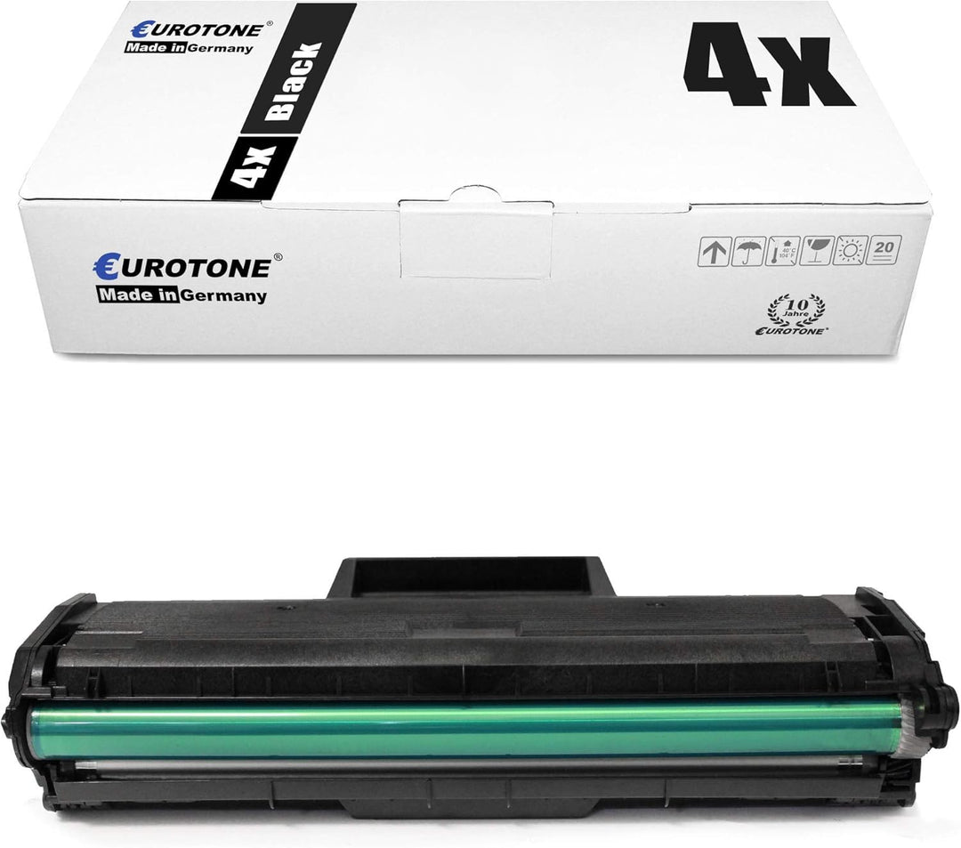 (4X, Rebuilt Toner Samsung MLT-D111S), Kompatibel Tonerkartusche für Samsung MLTD 111s Xpress M 2070