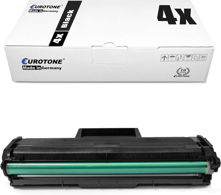 (4X, Rebuilt Toner Samsung MLT-D111S), Kompatibel Tonerkartusche für Samsung MLTD 111s Xpress M 2070