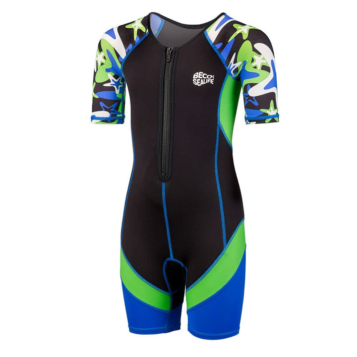 Beco Jungen Badeanzug-5806 Badeanzug 104 Blau/Grün, 104 Blau/Grün