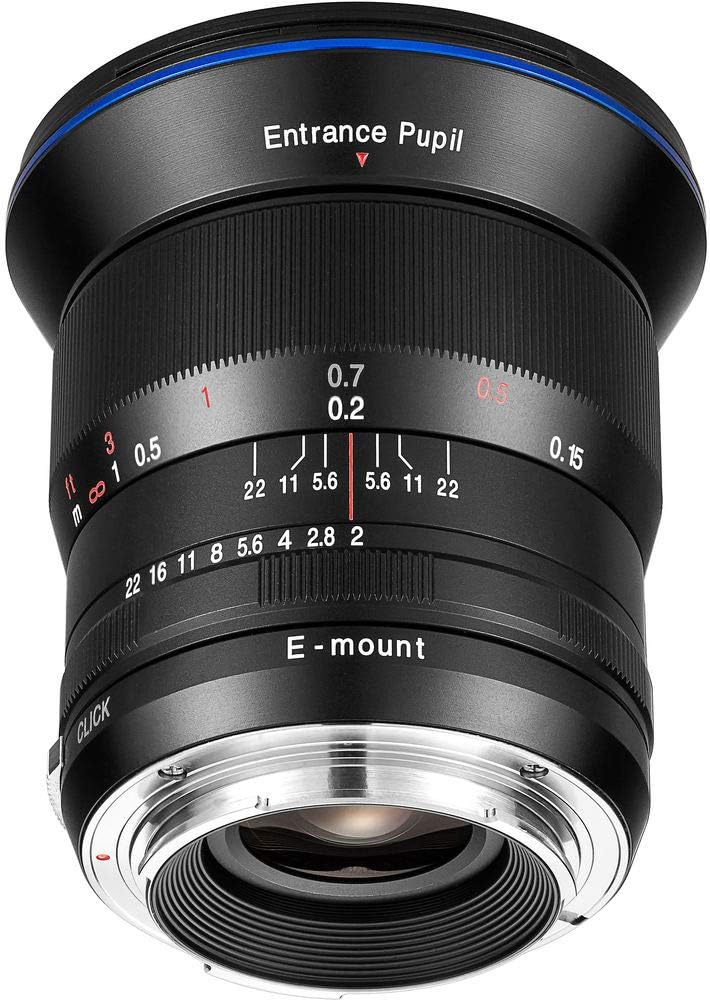 Laowa Kompatibel mit Sony FE Weitwinkelobjektiv VE1520SFE 15 mm F2 Zero Verzerrung, Schwarz