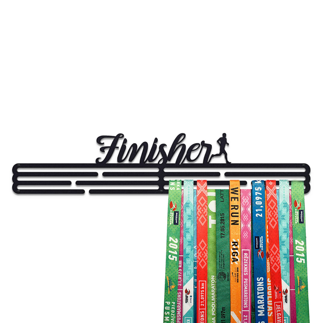 United Medals Finisher Medaillenhalter Edelstahl | Medaillen Aufhänger | Medal Hanger Holder Display