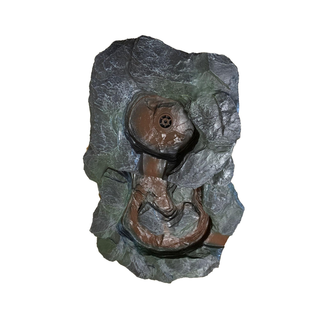 Köhko Bachlaufelement Greifenstein mit Wasserzulauf für Ihr Garten 14007Q 1 Teilig-Greifenstein-Quel