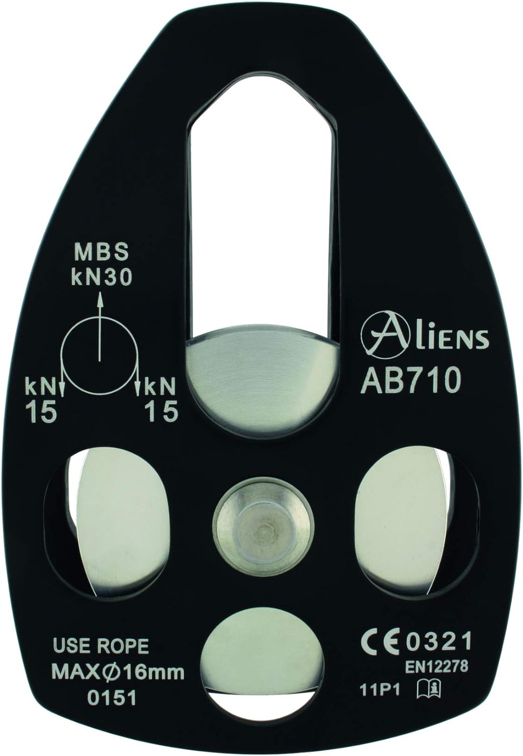 ALIENS Big Pulley Umlenkrolle (30kN) orange, orange