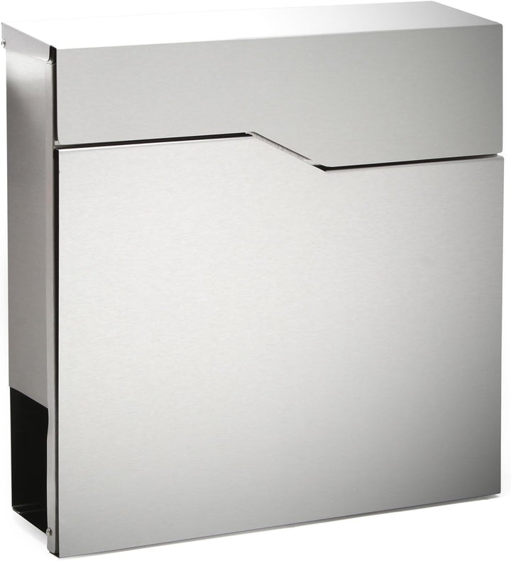 Moderner Design Briefkasten V19 Wandbriefkasten Post Edelstahl Zeitungsrolle Mailbox