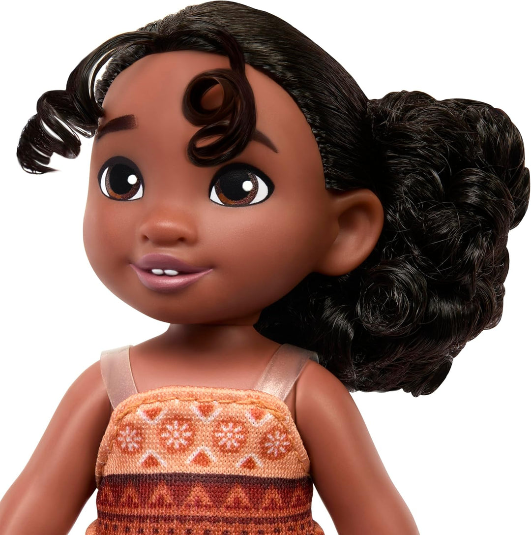 Mattel Disney Vaiana 2 Spielzeuge, Schwesternset mit 2 Modepuppen im bekannten Look, Haustier Heihei