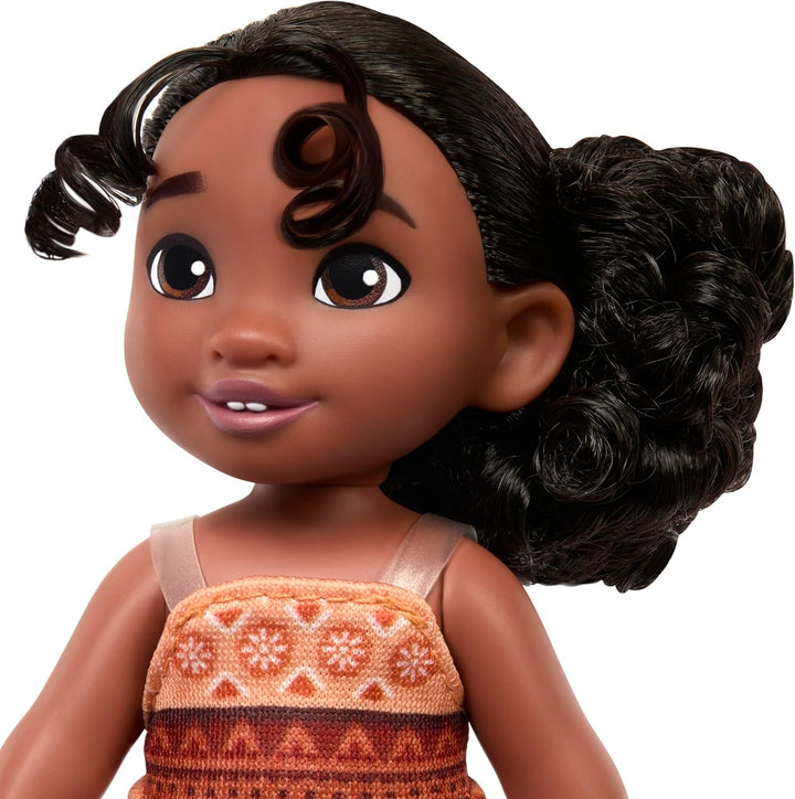 Mattel Disney Vaiana 2 Spielzeuge, Schwesternset mit 2 Modepuppen im bekannten Look, Haustier Heihei