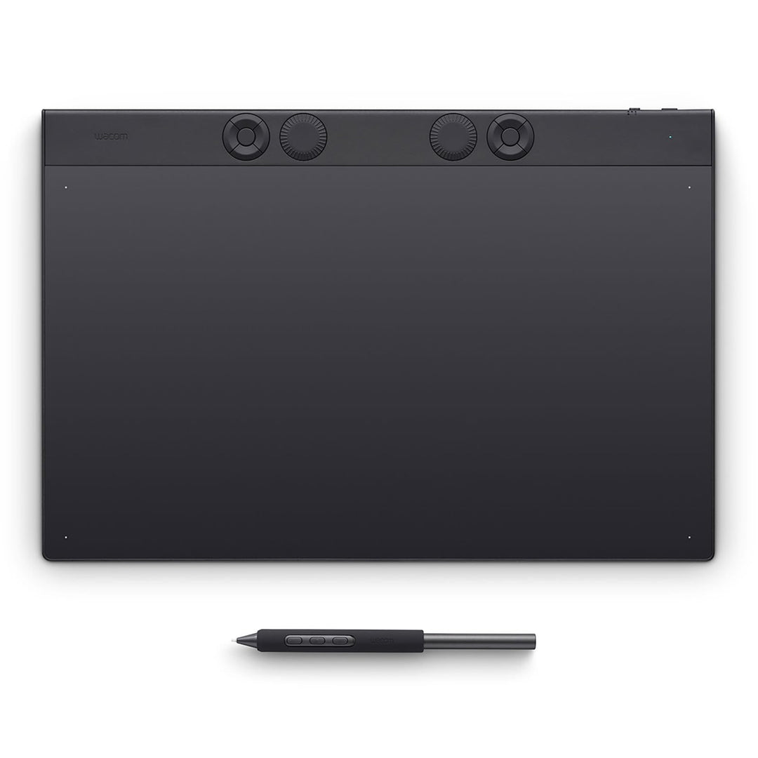 Wacom Intuos Pro Large Zeichentablett – Innovatives Grafiktablett inkl. Wacom Pro Pen 3, grosse Arbe