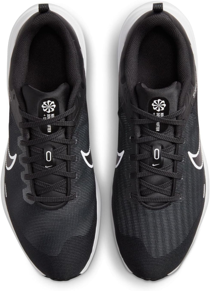Nike Herren Downshifter 12Sneaker 39 EU Black White Dk Smoke Grey Pure, 39 EU Black White Dk Smoke G