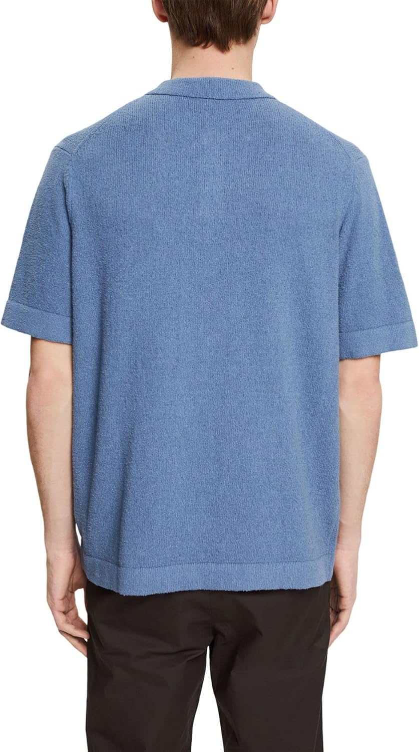 ESPRIT Herren Pullover XL 420/Grey Blue, XL 420/Grey Blue
