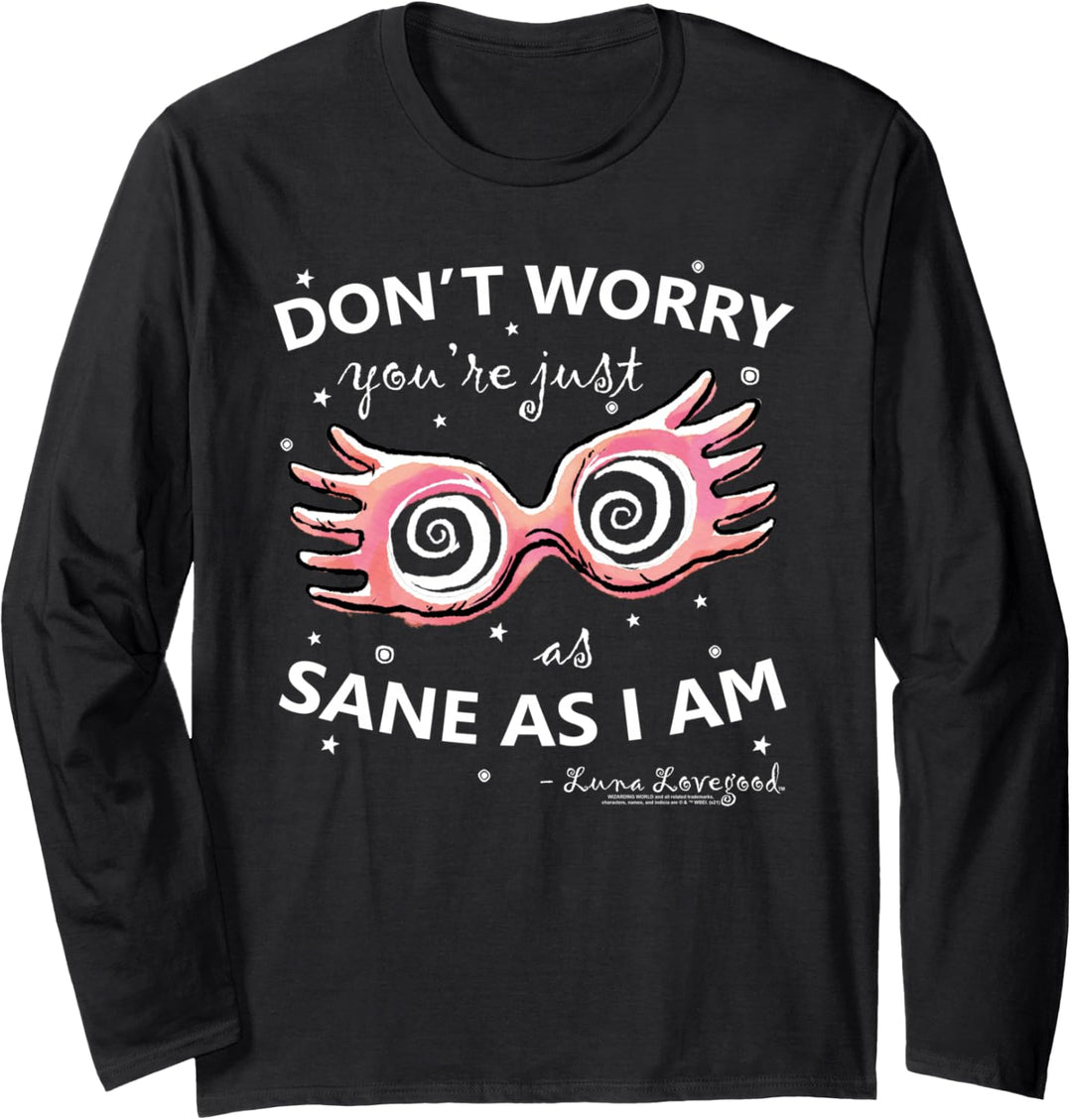 Harry Potter Luna Lovegood Spectrespecs White Langarmshirt