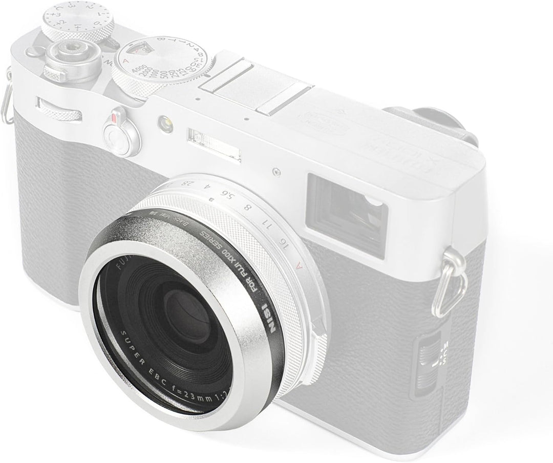 NiSi 49mm Black Mist 1/4 Filter für Fuji X70 / X100 / X100S / X100F / X100T / X100V - Silber Silber